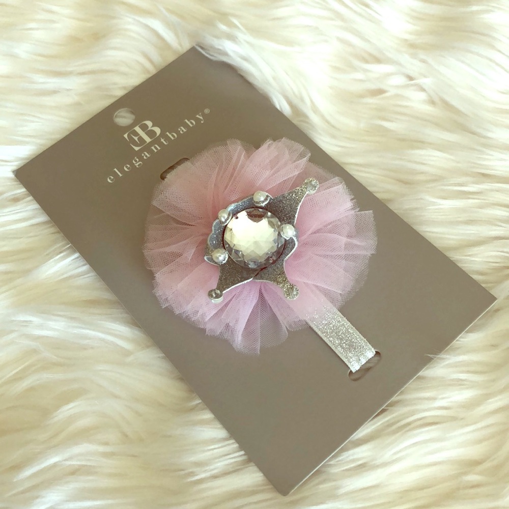 Brand New Soft Tiara Headband for Baby Girl